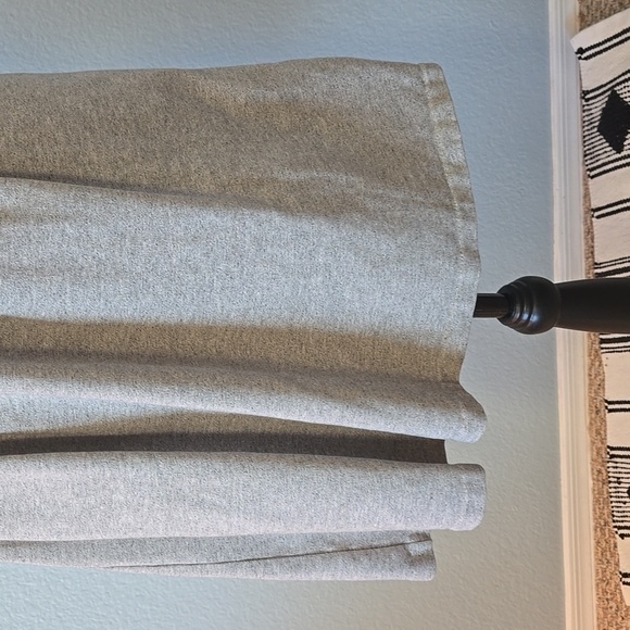 J CREW Cotton Villa Tank Dress Gray Sleeveless Back Button Up Sz Small - Picture 3 of 14